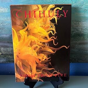 Chihuly “Form From Fire “ Glass Artist Art Book Stunning Photos